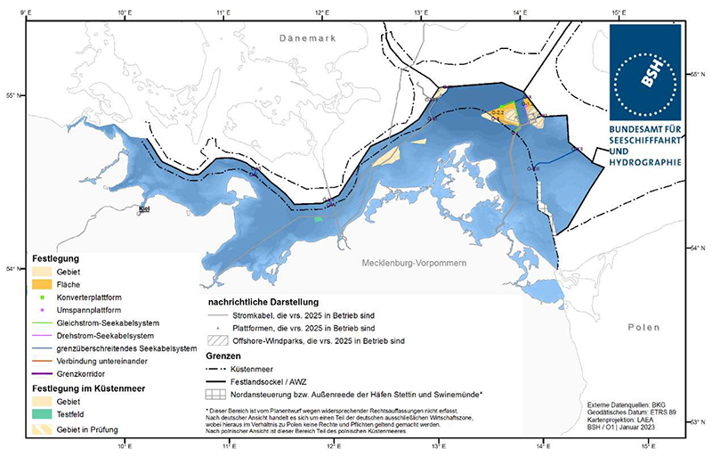 FEP der AWZ und des Küstenmeeres M-V der Ostsee 2023