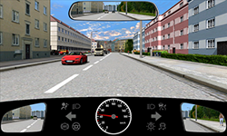 Sie fahren innerorts mit 45 km/h.