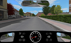 Sie fahren innerorts mit 30 km/h.