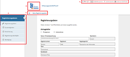 Abbildung 5: Hinweise zur Navigation