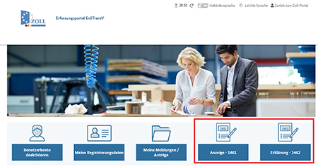 Abbildung 18: Startseite nach Registrierung