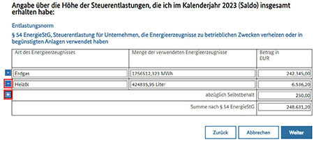 Abbildung 45: Erklärung – Beispiel Datenerfassung