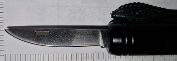 Abbildung 3: „Böker Plus Pen“, Ansicht Klinge