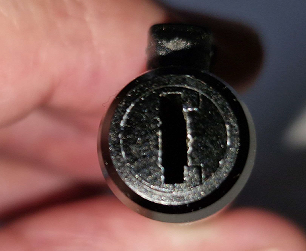 Abbildung 5: „Böker Plus Pen“, Ansicht Klingenöffnung im Gehäuse