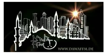 Das von DawaFFM verwendete Kennzeichen besteht aus einer stilisierten Skyline von Frankfurt am Main mit dem kalligrafisch aufbereiteten Namenszug DawaFFM. Diese Darstellung wird in weiß auf schwarzem Untergrund bzw. in gold auf weißem Untergrund abgebildet.