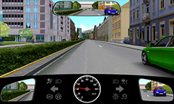 Sie fahren innerorts mit 45 km/h.