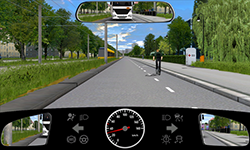 Sie fahren innerorts mit 30 km/h.