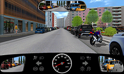 Sie fahren innerorts mit 25 km/h.