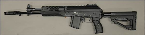 Abbildung 1: Izhmash/Kalashnikow Group, Modell Saiga „TR3“, Ansicht linke Seite