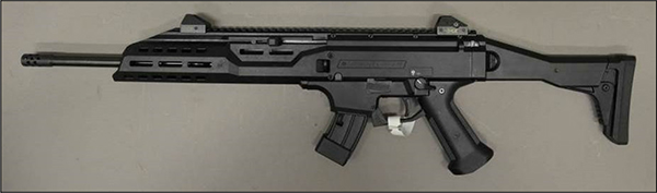 Abbildung 1: CZ Scorpion EVO 3 S1 Carbine 16", Ansicht linke Seite