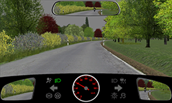 Sie fahren außerorts mit 60 km/​h.