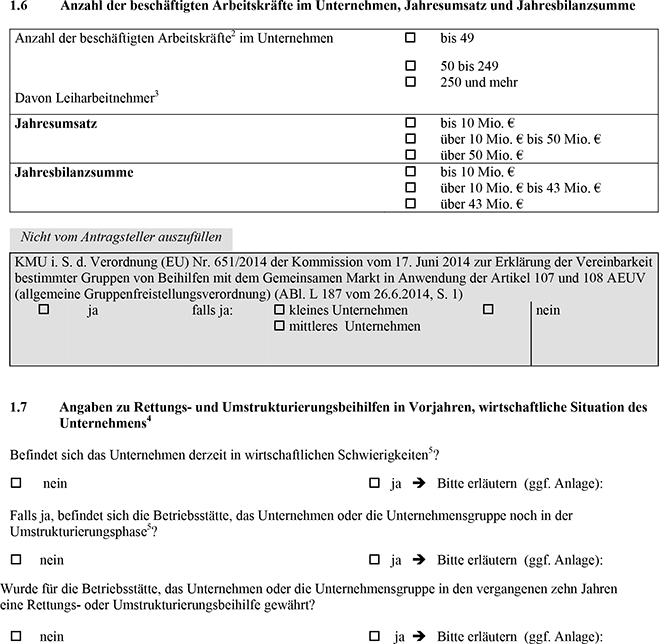 Es folgt: Antrag auf Gewährung öffentlicher Finanzierungshilfen an die gewerbliche Wirtschaft im Rahmen der regionalen Wirtschaftsförderung