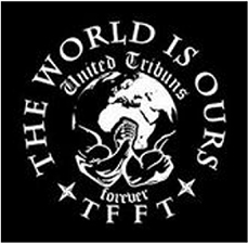Im Internet und auf Merchandise-Produkten findet auch dieses Logo Verwendung, das die verschränkten Arme vor der Silhouette der Kontinente Europa und Afrika zeigt und das der Schriftzug „THE WORLD IS OURS“ ziert. Darunter steht das Kürzel „TFFT“ (Tribuns Forever, Forever Tribuns).