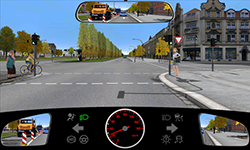 Sie fahren innerorts mit 25 km/h.