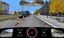 Sie fahren innerorts mit 25 km/h.