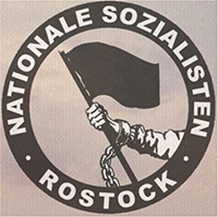 Logo „Nationale Sozialisten Rostock“ rund